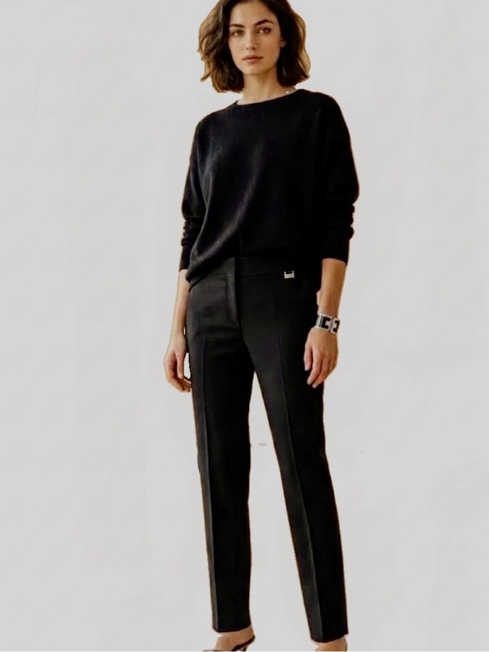 Trina Turk Classic Tailored Black Pants Size 2 Office or Evening